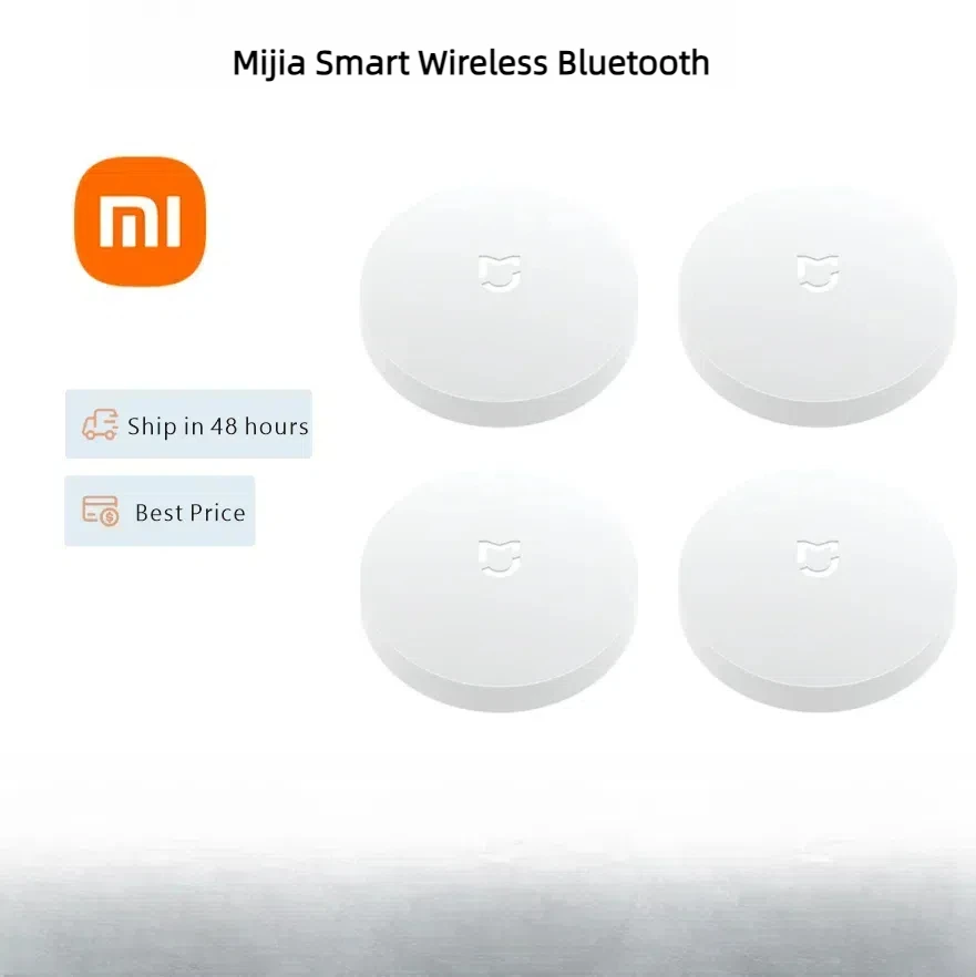 Čína verzia Xiaomi Mijia Smart Wireless Bluetooth Switch Smart Home Device Control Center Intelligent pre aplikáciu Mijia
