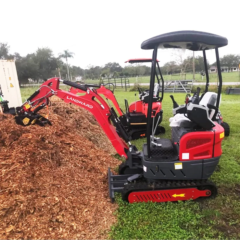 Čína XT16 Mini rýpadlo 1,6 ton Farm Crawler Mini Equavator Trencher Home Použitie Mini rýpadlo prílohy Cena Prispôsobenie