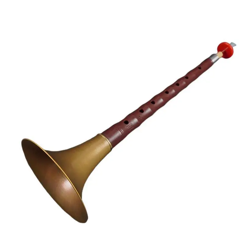 Čínske tradičné ABS Resin D Kľúčová suona Woodwind Musical Instrument Folk festival scéna predstavenie profesionálna suona