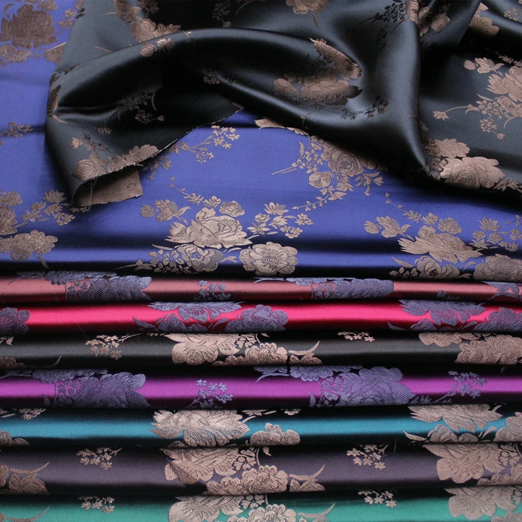 Čínsky hodvábny brocade Jacquard Weave Table Mongolia Rout Cloth DIY BAG Cover Cover Performance Clothes 303