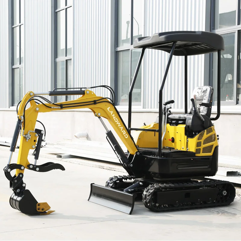 Čínsky výrobca CE Efektívny bagger EPA EURO 5 1,3 ton mini crawler digger 1000 kg malá rýpadlo továrenská cena Prispôsobená