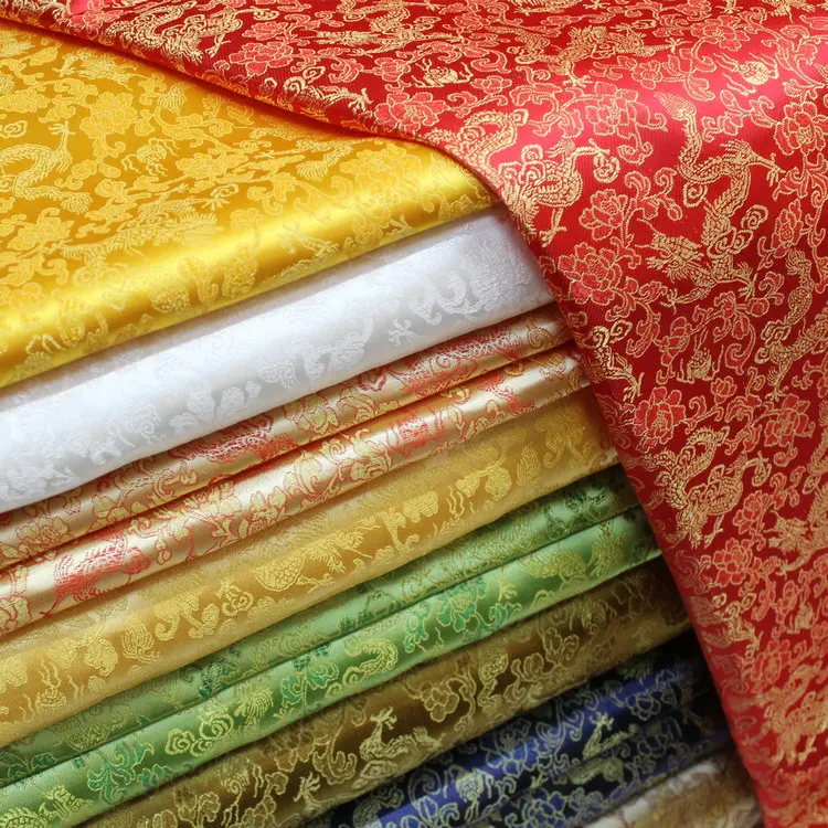 Čínsky štýl oblečenie Hanfu Balenie Darčeková krabica montážny výzdoba Výzdoba ručne vyrábaná Jacquard Weave Satin Satter