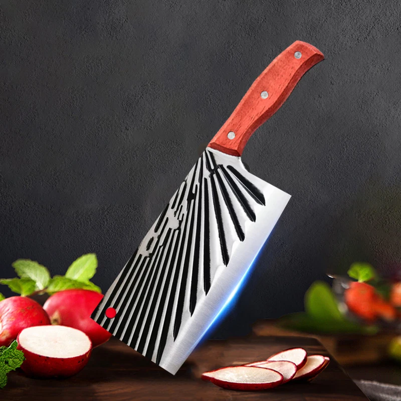 Čínsky šéfkuchár nožom Cleaver Meat Zelenina
