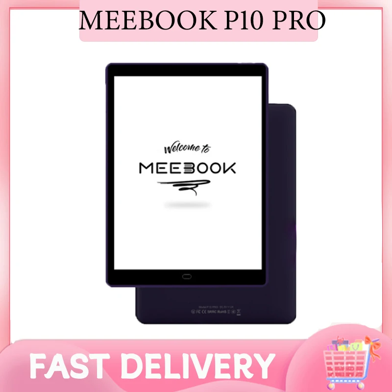Čítačka elektronickej knihy MeeBook P10 Pro E-Reader 10-palcový e-clk Screen Ereader Písanie Pad Ebook Reader Android 11 Zreader WiFi Bluetooth