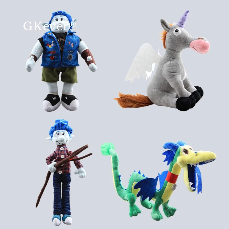 Ďalej plyšový Blazey Dragon Ian Barley Lightfoot Unicorn Hračky plnené darček pre bábiky 25-45 cm predaj horúcich