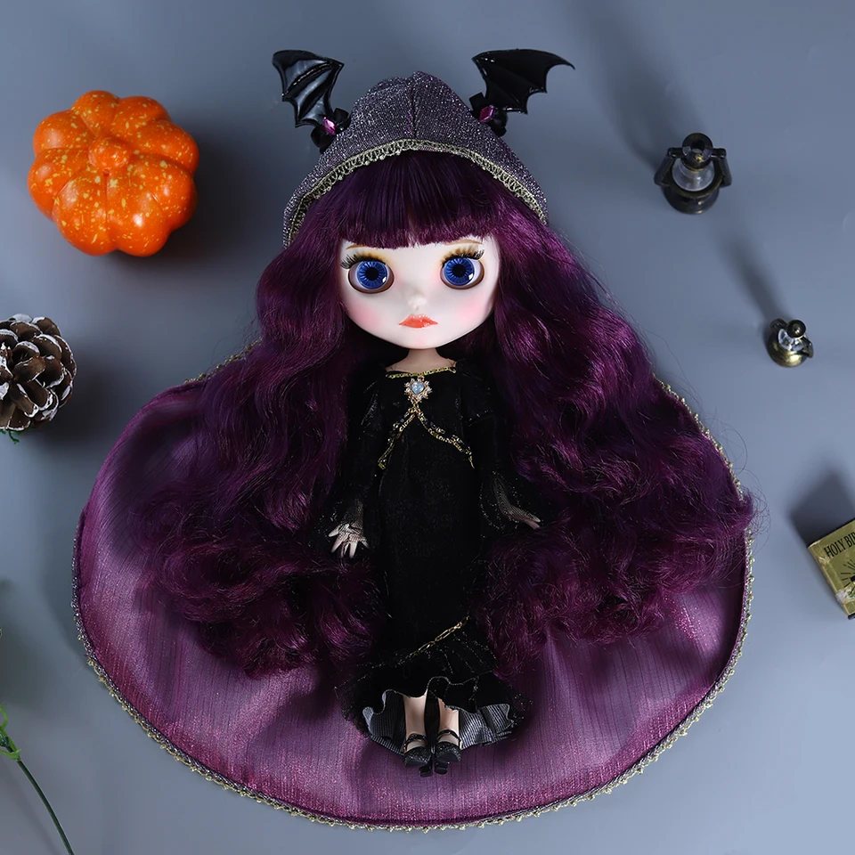 Ľadová DBS Blyth Doll 1/6 kĺb 30 cm biela pokožka matná tvár zubná ústa set bábika bjd