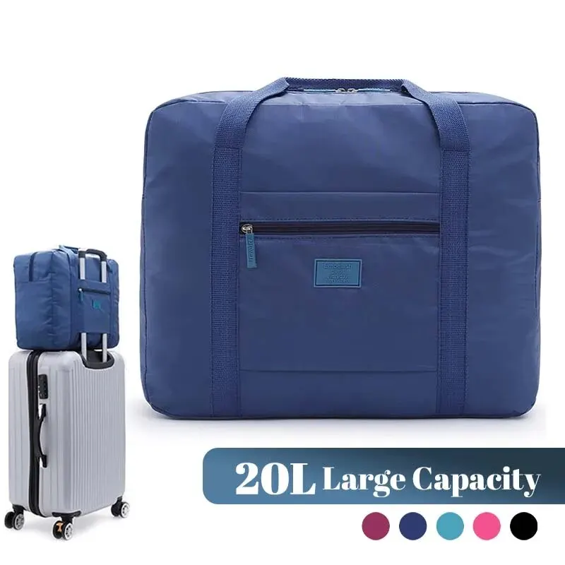 Ľahká skladacia taška na cestovanie: Unisex Tote Bony-On batožina pre víkendových a nočných pobytov