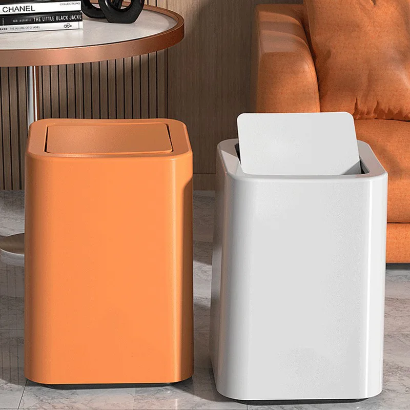 Ľahký luxusný pedálový odpad s vekom, veľká kapacita, vhodná pre kuchyňu, obývaciu izbu, kúpeľňu a toaletu