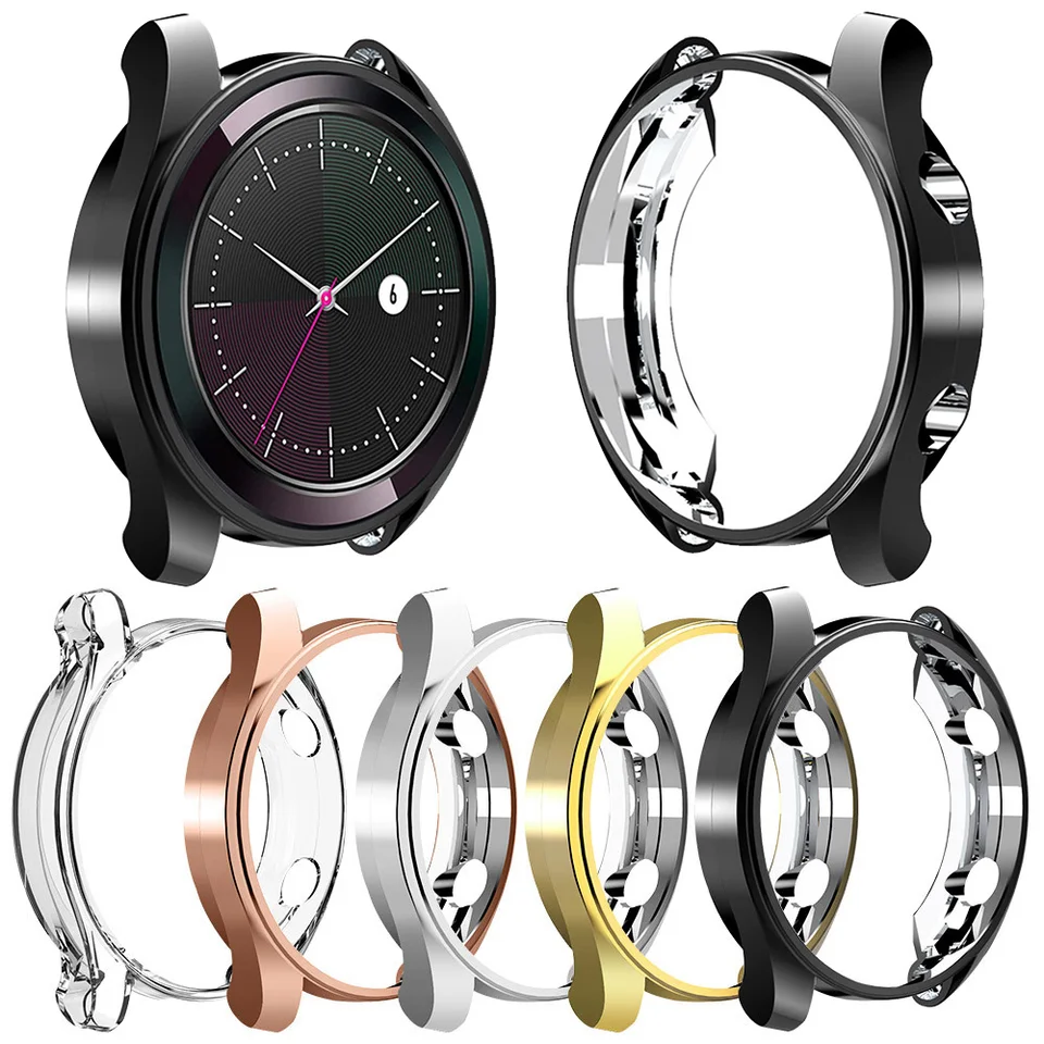 Ľahký mäkký chránený puzdro pre Huawei Watch GT 3 2 Runner 46 mm 42 mm kryt TPU Slim Bumper for GT2 Pro Sport Appl.