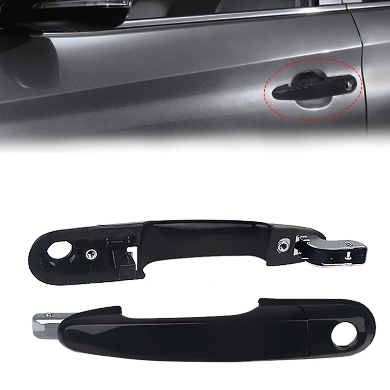 Ľavé a pravé dvere rukoväť pre Hyundai Tucson 2004-2012 83660-2E000 Externá rukoväť našich brucha z vozidla Vonkajšia rukoväť misky