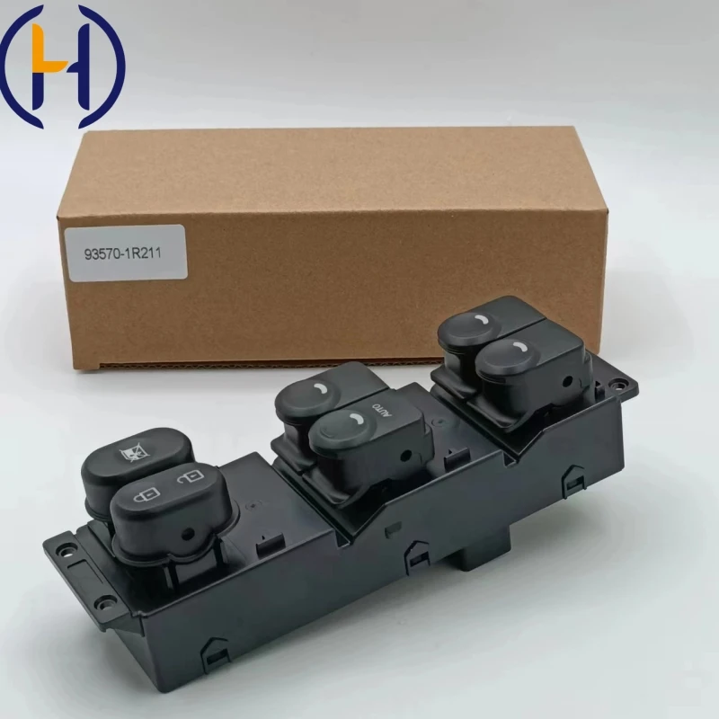 Ľavý elektrický spínač hlavného okna 935701R211 93570-1R211 pre rok 2015- 2017 Hyundai Accent
