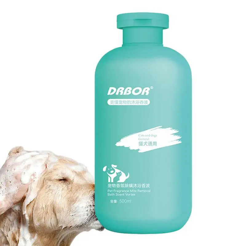 Šampón domácich miláčikov pre psov Pet Pet Bath Wash 500 ml vône tela umývanie husté penové kvapalné šampón Hydratácia pre väčšinu typov pleti