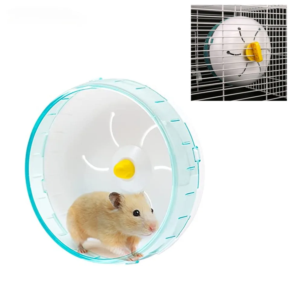 Šaniester bežecká disk hračky 3 veľkosti tiché malé domáce zviera Rotačné joggingové koleso Malé domáce zvieratá Športové hračky Hračky škrečka klietky Klietky