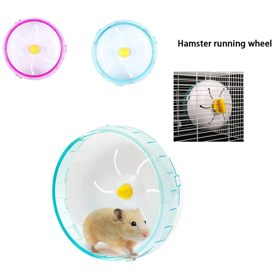 Šaniester bežecká disk hračky Sport Tiché malé domáce zviera Rotačné joggingové koleso Small Pets Hračky Hračky pre domáce zvieratá Klietky Klietky