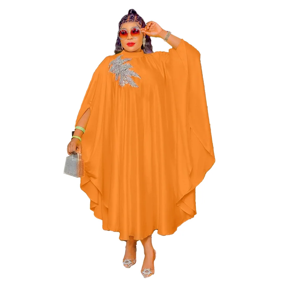 Šaty pre ženy pre ženy letné sexy africké ženy biele žlté oranžové dlhé šaty africké šaty pre ženy L-3XL