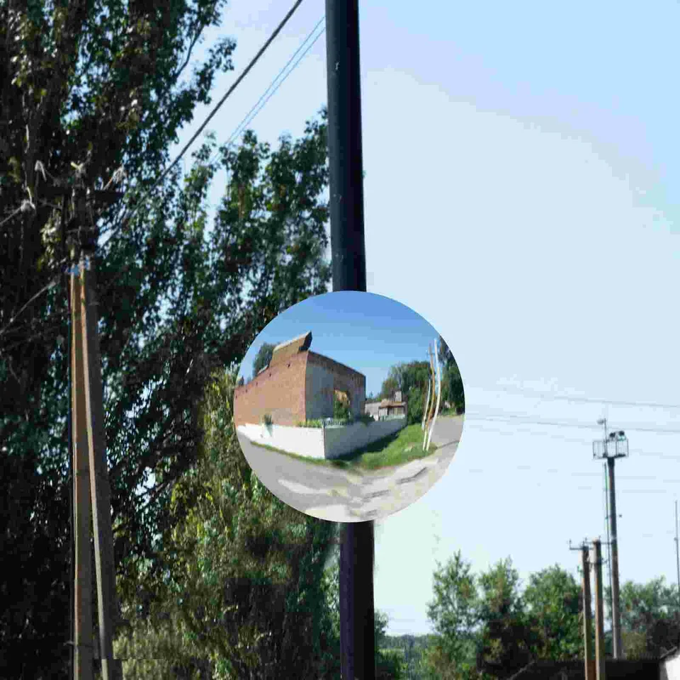 Širokouhlý bezpečnostný zrkadlo slepá škvrna Road Traffic Fisheye širokouhlý
