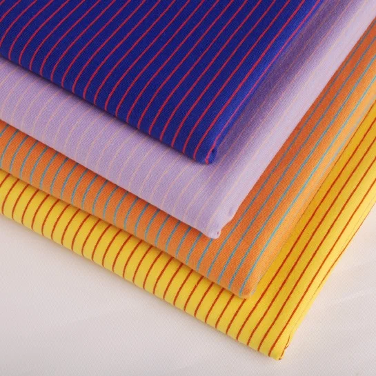 Široký 4 mm+1 mm Stripe Lycra textílie Elastic Elastic tkanina Diy Šijacie odevy šírky 165 cm široké 100% tissu hometxtile tela šitie tela