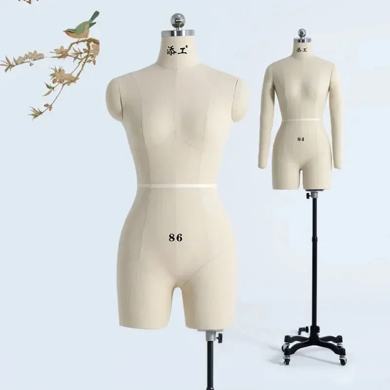 Šitie bielizne tela tela ženské figuríny s nohami pre odevné dizajn busta krajčírske figuríny Display Display Slock Can Pin