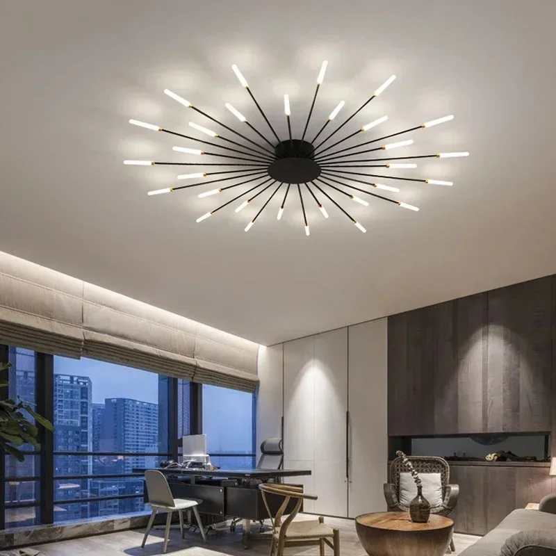 Škandinávsky štýl LED LED LEST SPIELA SPIELA SPELOM SURMORE SPELE Stropná izba stropný luster Kreatívne vnútorné osvetlenie kuchynská lampa