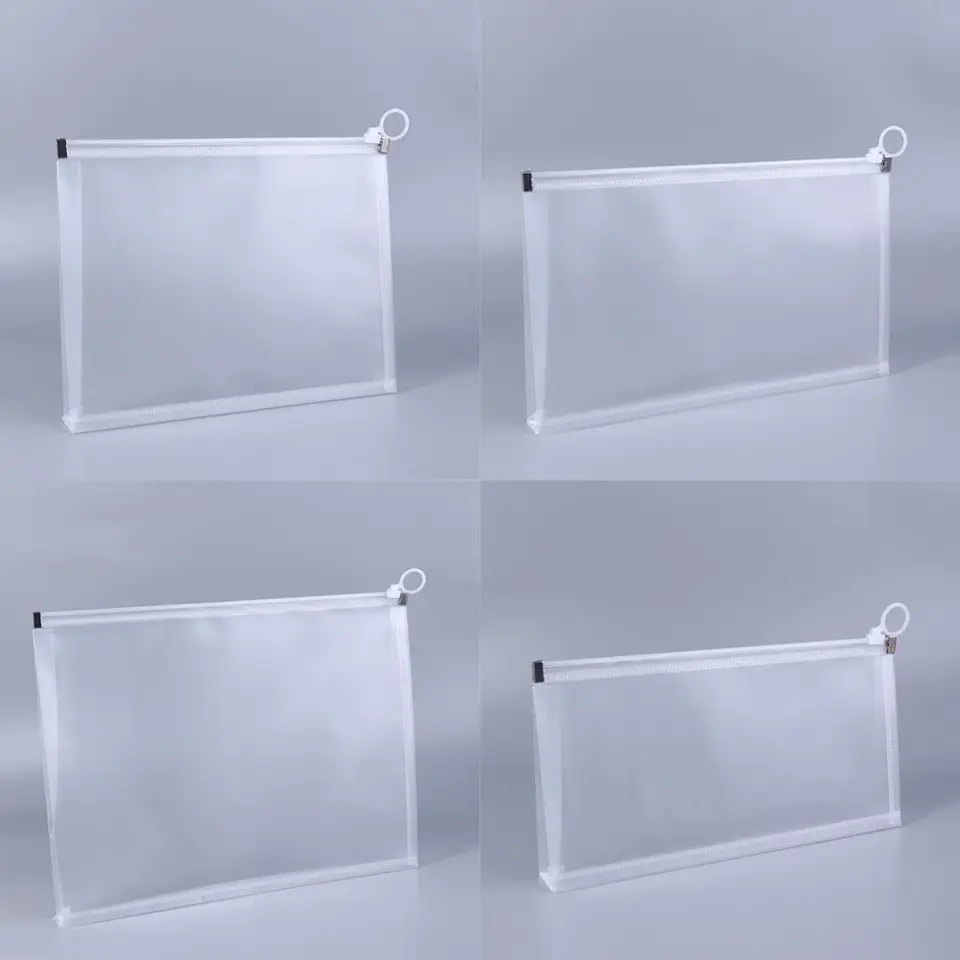 Školské vrecko na stôl B5 A4 A5 A6 Veľkosť zipsu vrecko Školské zložky Držiak na kancelárske súbory Držiak dokument Dokument BAG BINDER VOCKETS