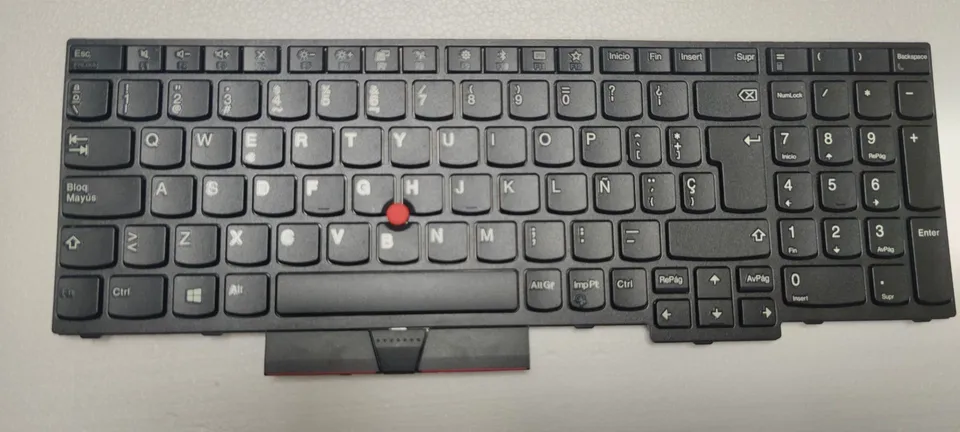 Španielska klávesnica pre Lenovo Thinkpad L580 E580 E585 L590 E590 E595 P52 P72 P53 P53S P73 T590 Non-Backlit