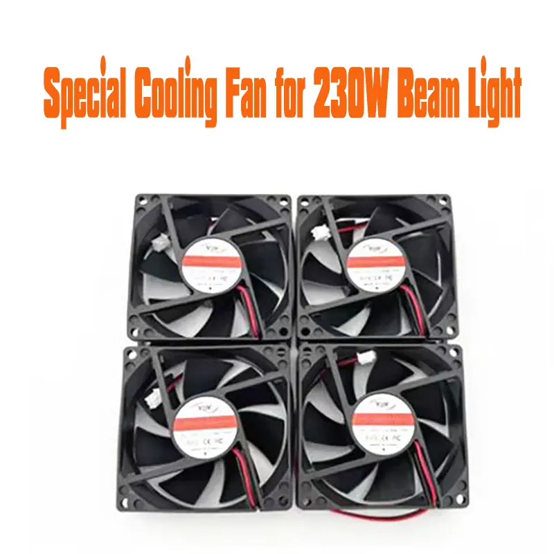 Špeciálny chladiaci ventilátor pre 230 W lúčov svetlo pohybujúce sa hlava LED LED svetlo chladiace ventilátor ventilátor ventilátora ventilátora pódium osvetľovacie príslušenstvo
