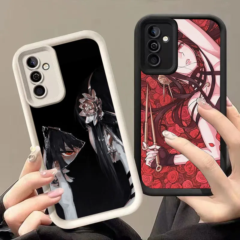 Špionážny telefónny prípad pre rodinu Anime pre Samsung A13 A33 A34 A35 A52S A53 A54 A73 5G A12 A14 A15 A22 A23 A24 A25 A31 A31 A32 A51 A71