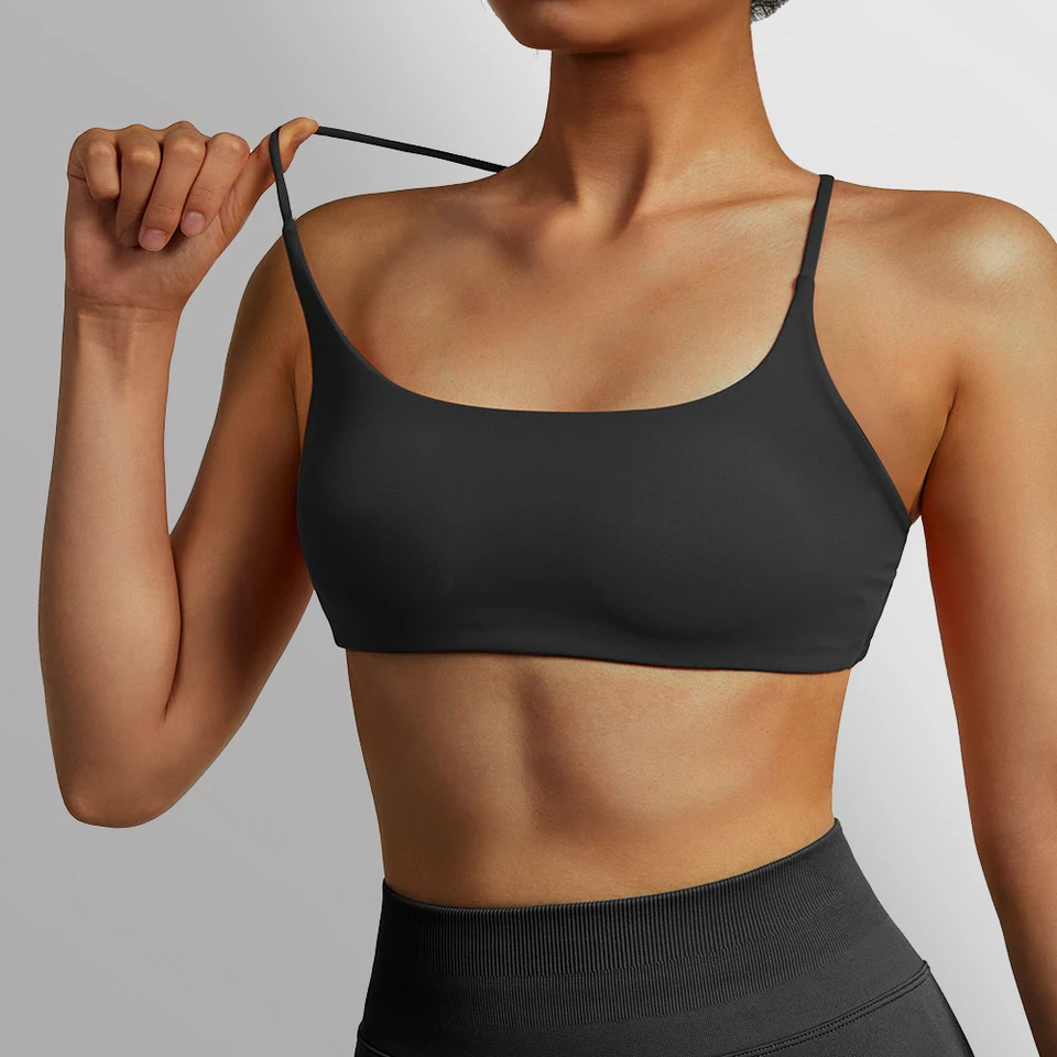 Športová podprsenka fitness top bezšvová joga podprsenka čierna biela bežecká jogová telocvičňa plodina Top ženy Push Up Sports Bra 2024 Ženy