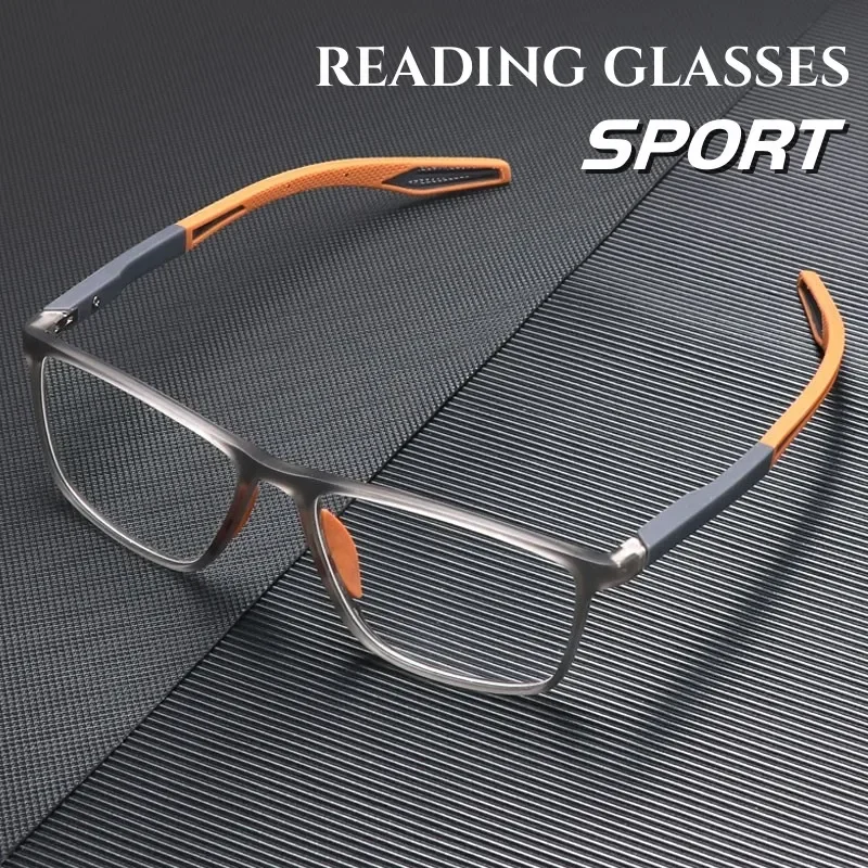 Športové okuliare na čítanie ultralight anti-modrého svetla presbyopia okuliare Men's Hyperopia Optické okuliare na +4,0 чки