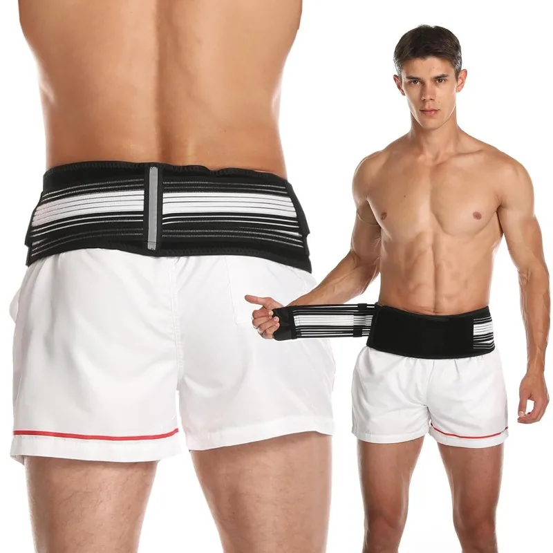 Športový pás podpora pásu nastaviteľný Sacroiliacia SI kĺbový bedrový pás panvový a dolný zadný podporný podporný pás Pelvic Support Belt