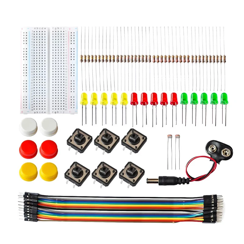 Štartovacia súprava pre UNO R3 Mini Breadboard LED LED DREBIL DREJ BUDY PRE ARDUINO DIY School Education Lab Lab