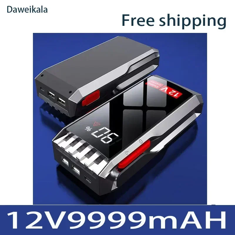 Štartér pre štartér automobilu BATTER BATTER BANKY 99999MAH Jumpstarter Auto Buster Núdzový posilňovač nabíjačky