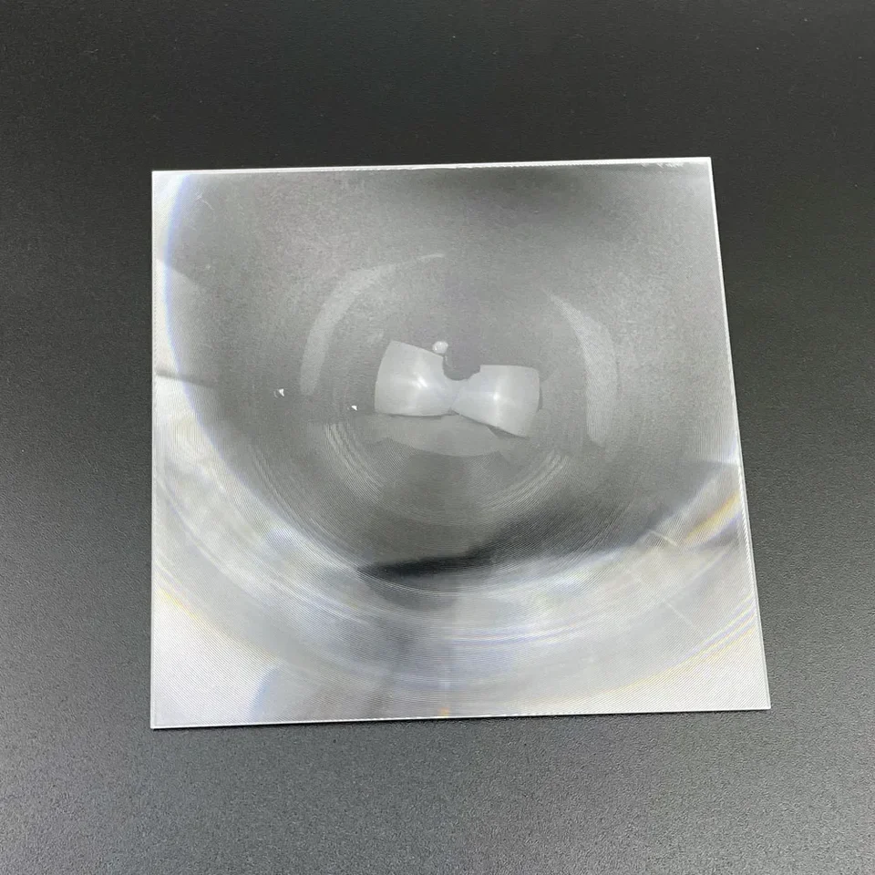 Štvorcový Fresnel Lens 30x30 40x40 50x50 100x100 mm PMMA závit DIY projektor Solar Condenter Kondenzovanie šošoviek Šošovky