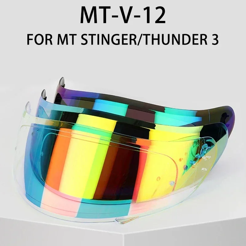 Štít prilby MT-V-12 pre prilbu Mt Stinger a Mt Thunder 3 Helmet MT náhradné diely Thunder 3SV Visor