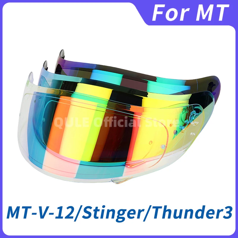Štít prilby MT-V-12 pre prilbu Mt Stinger a Mt Thunder 3 Helmet MT náhradné diely Thunder 3SV Visor