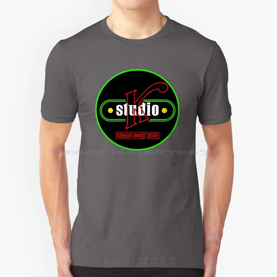 Štúdio KT tričko 100% bavlnené tričko Knotts Nightclub Dance Club Osemdesiate roky 80. roky Orange County Buena Park Southern California