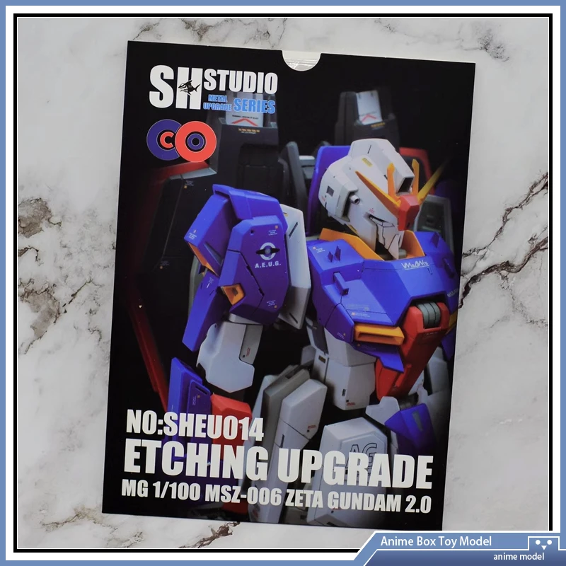 Štúdio SH pre Gundam 1/100 mg Zeta 2.0 Z Špeciálny leptací list zostavené doplnky modelu