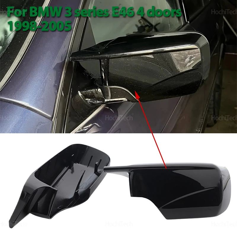 Štýlový kryt krytu bočného zrkadla na bočnom zrkadle pre BMW E46 316I 318I 318D 320D 320I 323I 325I 328I 330D 330I 1998-2005
