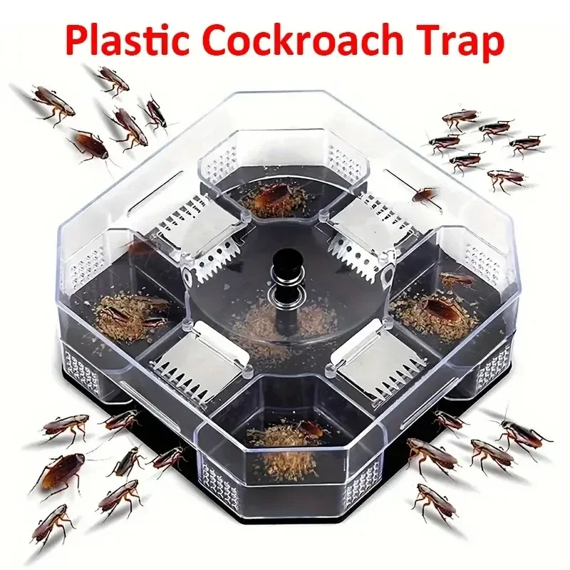 Švábový pasca na chytenie nástroja Cucha šváb s švábom s kŕmnou kŕmnou bezpečnosťou Fyzická chyba Veľkosť Pass zabitie pasca Domov Indoor Kitchen