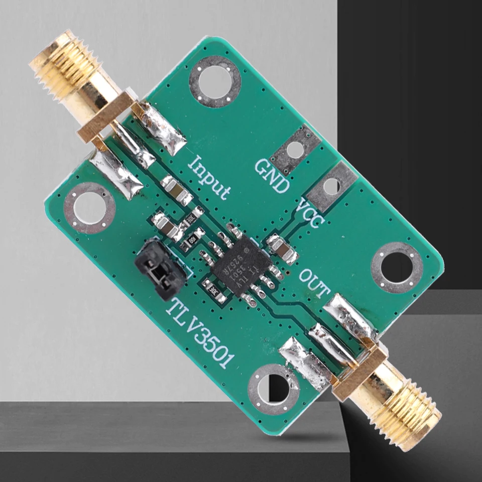 Šírka pásma RF Frekvenčný prevodník DC 2.7-5V TLV3501 Vysokofrekvenčný prevodník 1Hz-120 MHz Frekvenčný meter doska