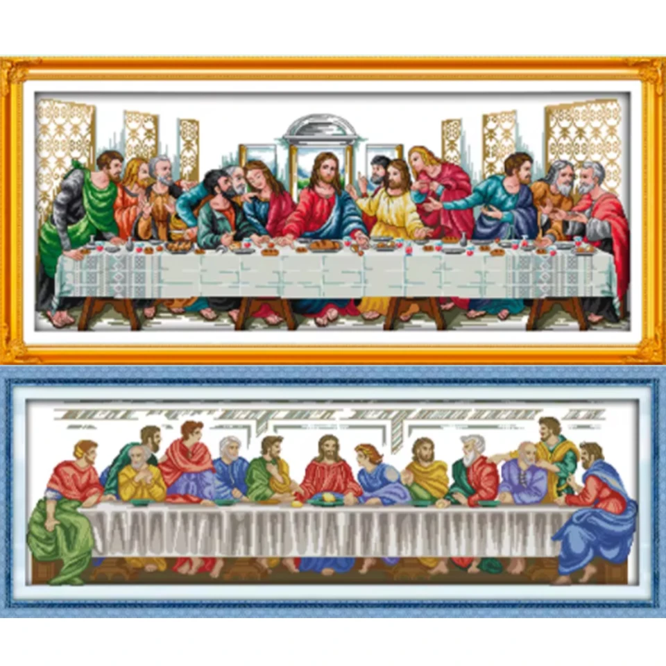 Šťastná nedeľa Posledná večera Obrázok krížový výšivka set 5ddiy Diamond Drawing Ježiš Kristus vyšíva