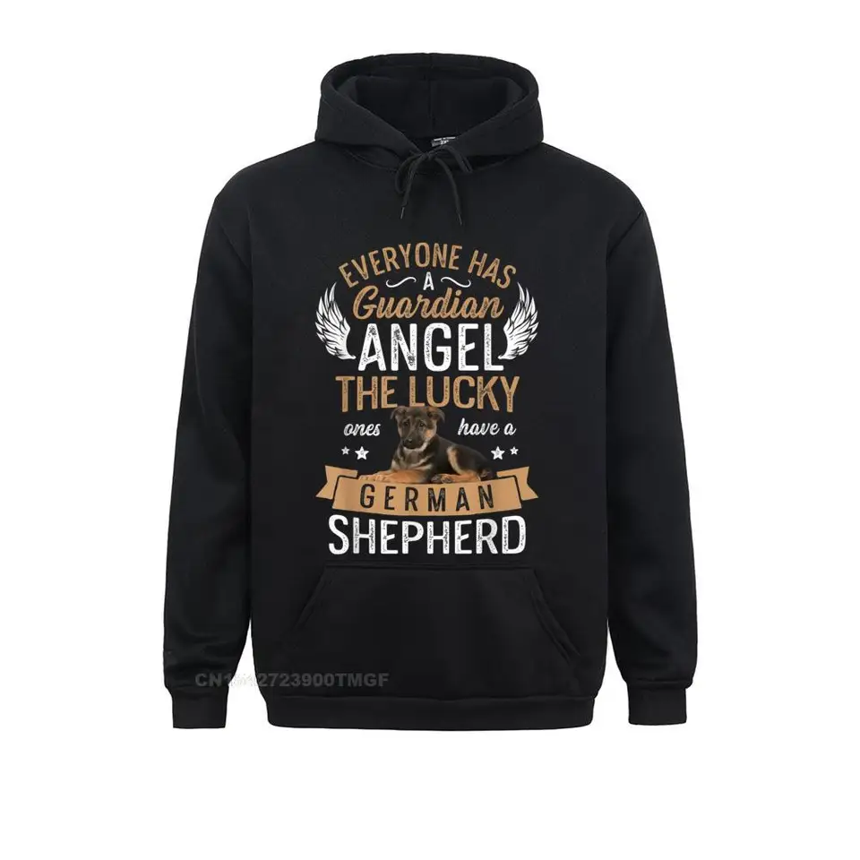 Šťastní majú nemecký pastiersky tričko Lover Lover Hoodie Hoodies Populárna ulica s dlhým rukávom Men Sportswears