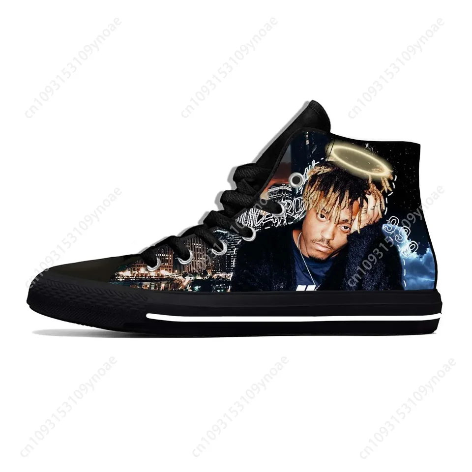 Šťava WRLD 999 Hip Hop Rapper Rap Rap Hudba Hudba Príležitostné topánky High Top Priedubné muži Dámske tenisky Lightweight Cool Board Shoes