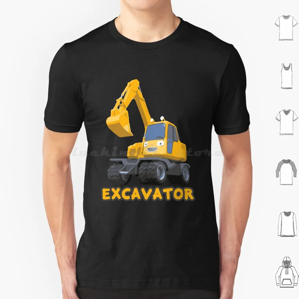 Ťažký vozidlo Poco The Excavator Tayo Tayo Little City Bus tričko 6xl bavlna Cool tričko Tayo Truck Truck Trucks Bus School
