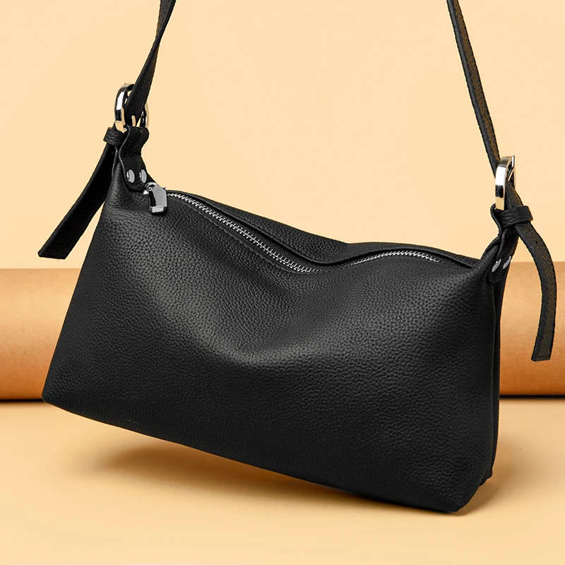 Ženy 100% Cowhide SAC Vysoko kvalitné luxusné kabelky a kabelky Dámske dizajnér