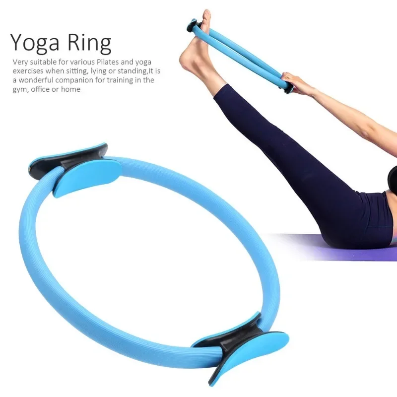 Ženy jogy pilates kruhy domáce telocvičňa zariadenia jogy pilates doplnky fitness obruch vnútorný stehenný cvičenie Yoga Wheel Sports