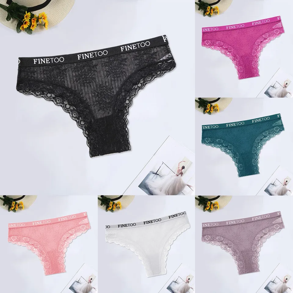 Ženy MNF82 High Cut Bikini nohavičky pre ženy čipky pre tangá pre ženy Variety Pack Sexy spodná bielizeň pre ženy do 10 rokov
