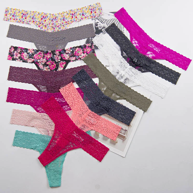 Ženy Modálne čipky Mnoho veľkosti farby Sexy spodná bielizeň/dámy Underwpanties/Lingerie/Bikini Ear Pants/THOG/GRING 1KS/LOT