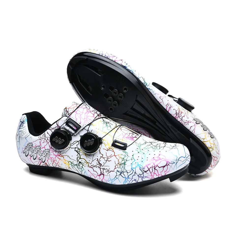 Ženy na bicykli obuv Road Self-Locking Bicycle Športové topánky Men MTB Shoes SPD SPD PLATNÉ DRY ROAST RACING CYCLING SPORTSKO