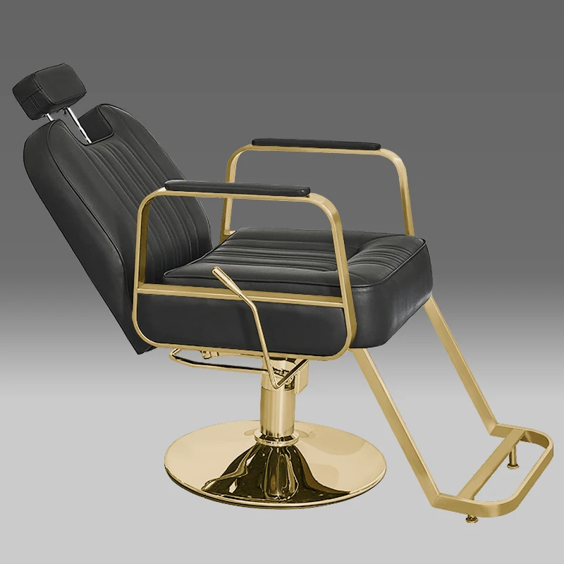 Ženy neobsadené holičské stoličky luxus navrhnuté tetovacie make -up kadernícke stoličky Cadeira de Barbeiro Commercial Furniture